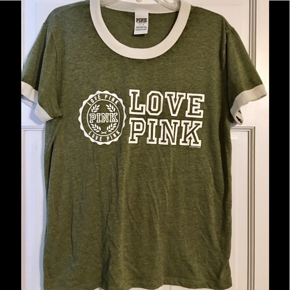 VS PINK RINGER TEE